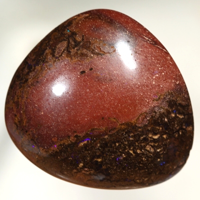 SOLID BOULDER OPAL Huge 29 carats.  Yowah nut, double sided